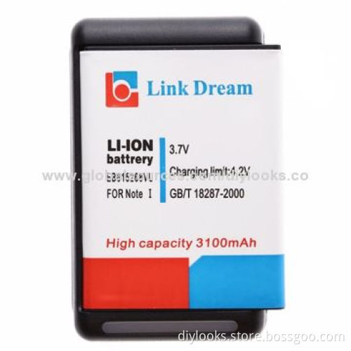 3.7V 3100mAh Li-ion Battery With US Plug Battery ChargerNew